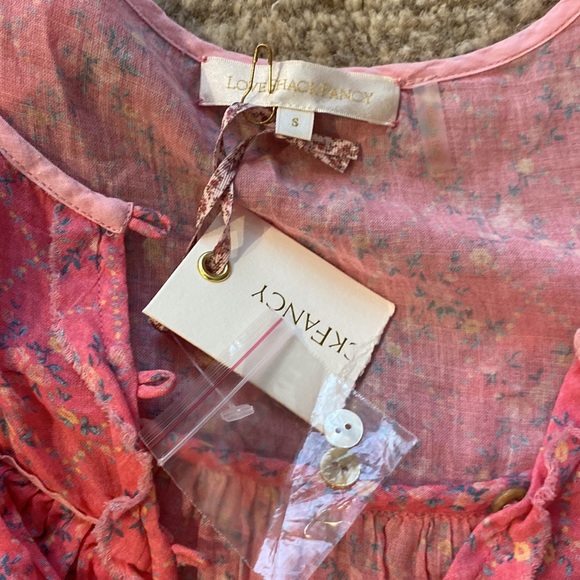 NWT LoveShackFancy Luca Dress - Picture 4 of 6